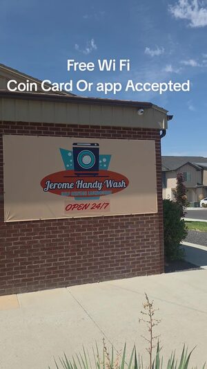 #JeromeHandywash #JeromeIdaho #LaundryDay #Laundromat #laundrytok