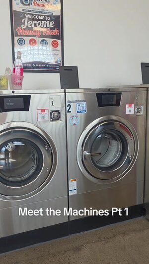 Jerome Handy Wash Meet the Machines part 1 #laundry #laundrytok #laundry #