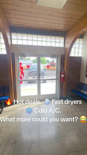 🔥 Hot deals. 💨 Fast dryers. ❄️ Cold A/C. What more could you want? 😂