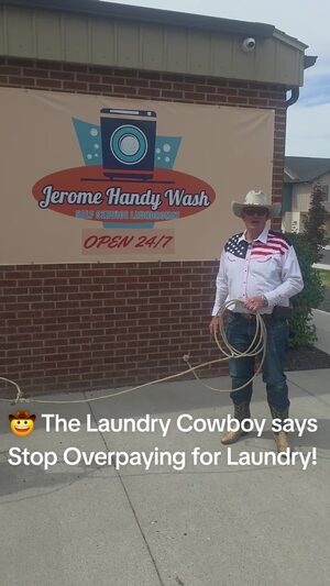 ✨ Better Clean. Bigger Savings. ✨ The Laundry Cowboy is rounding up dirt—and high laundry costs! 🤠 Our top-of-the-line Speed Queen washers cost just over $1 per load when filled to capacity—about half the cost per load of older single-load machines. Plus, our softened hot and cold water helps...