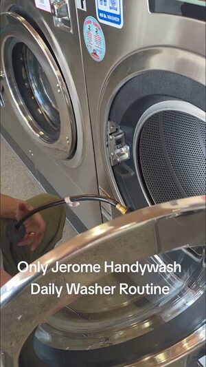 Speed Queen Jerome Handy Wash Washer daily routines