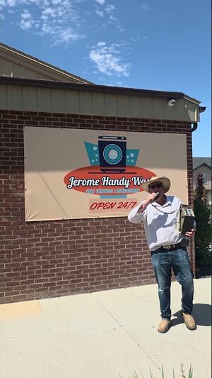 Laundry Sheriff cb radio Jerome Handy Wash