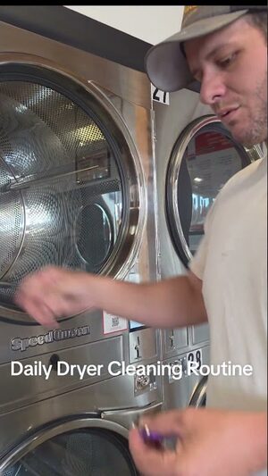 Daily Dryer Routines at Jerome Handy Wash