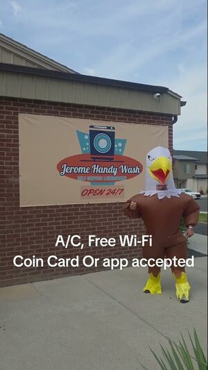 Iron Eagle Wing it on to Jerome Handy Wash