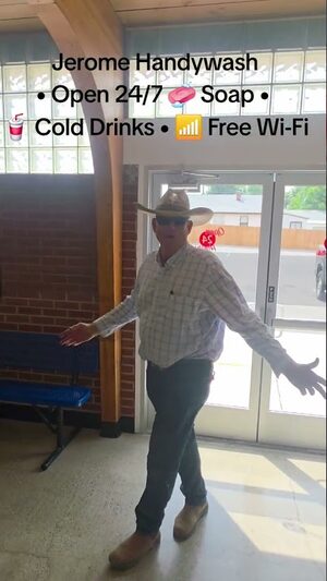 Laundry Sheriff indoor patrol Jerome Handy Wash